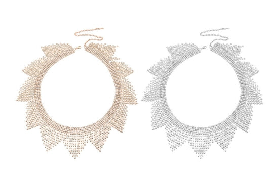 Trendy Body Chain with Sparkling Rhinestones